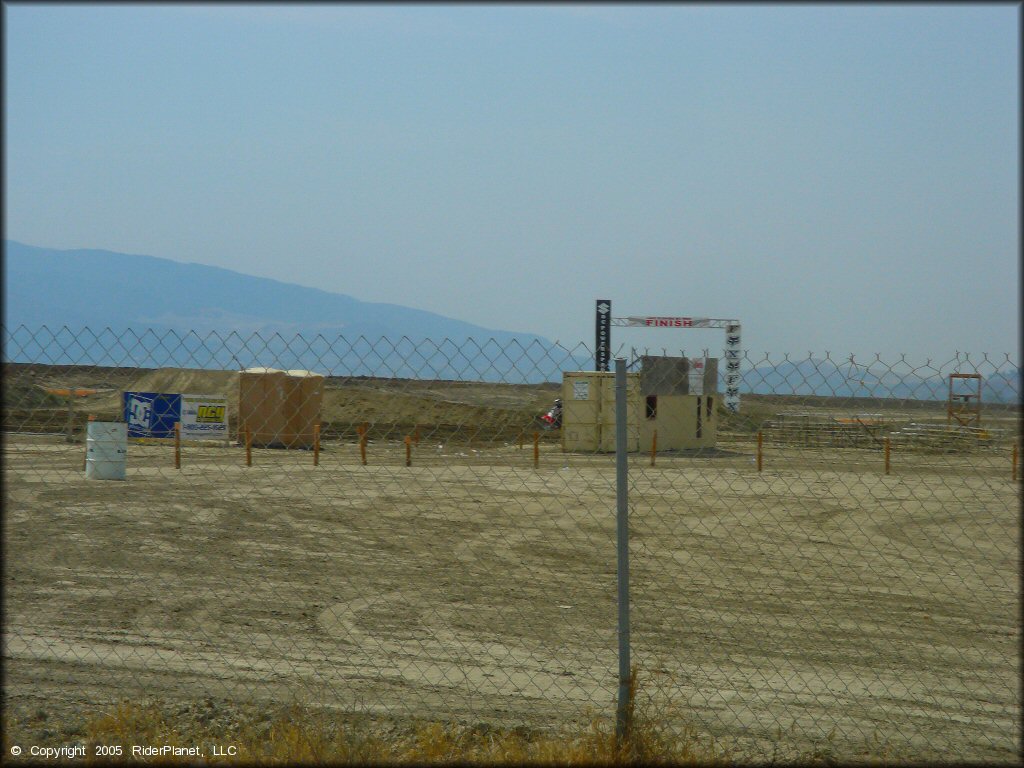 Scenic view at Lake Elsinore Motocross Park Track