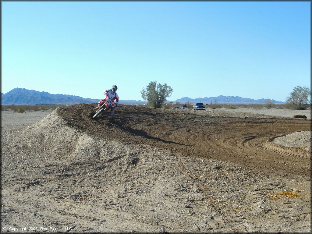 Honda CRF Motorcycle at River MX Track