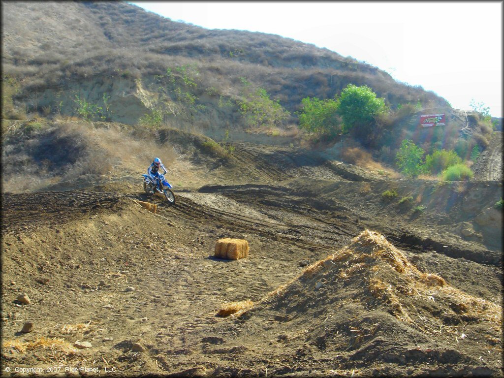 Yamaha YZ Trail Bike at MX-126 Track