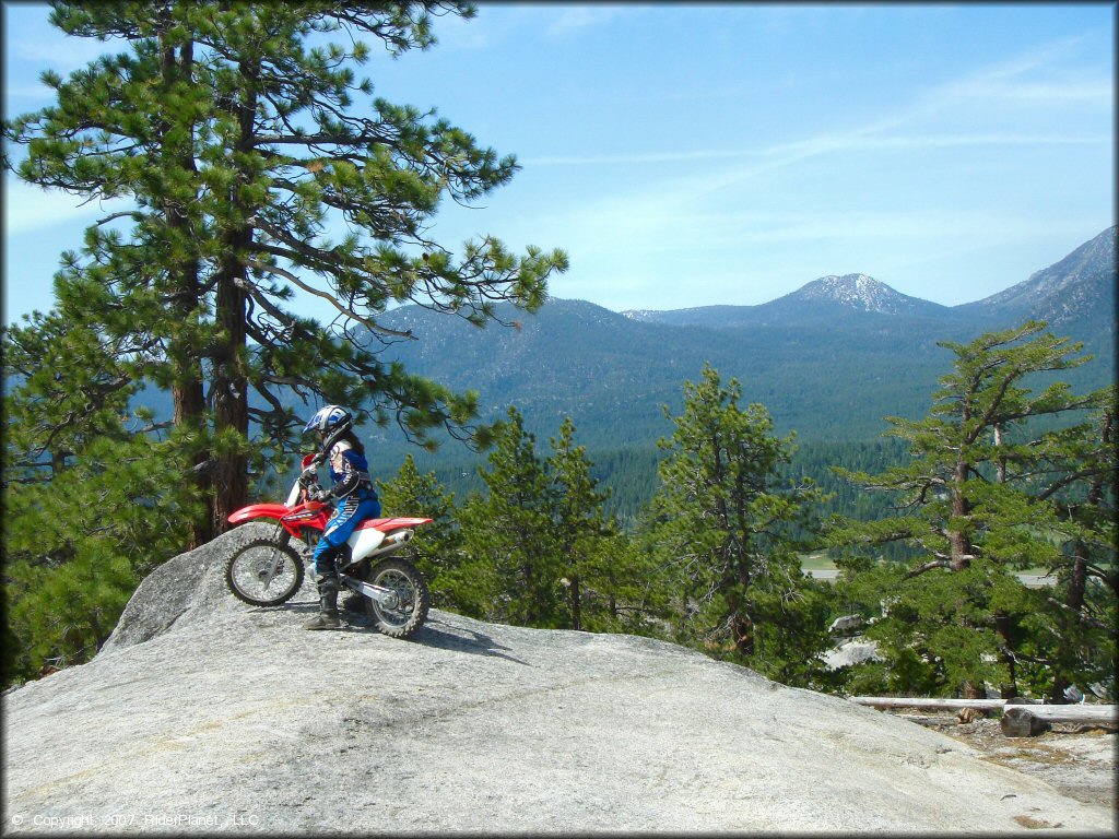 Honda CRF Trail Bike at Twin Peaks And Sand Pit Trail