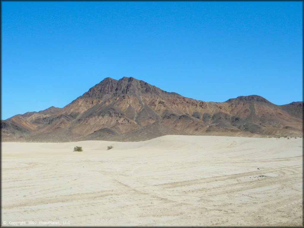 Scenery at Dumont Dunes OHV Area