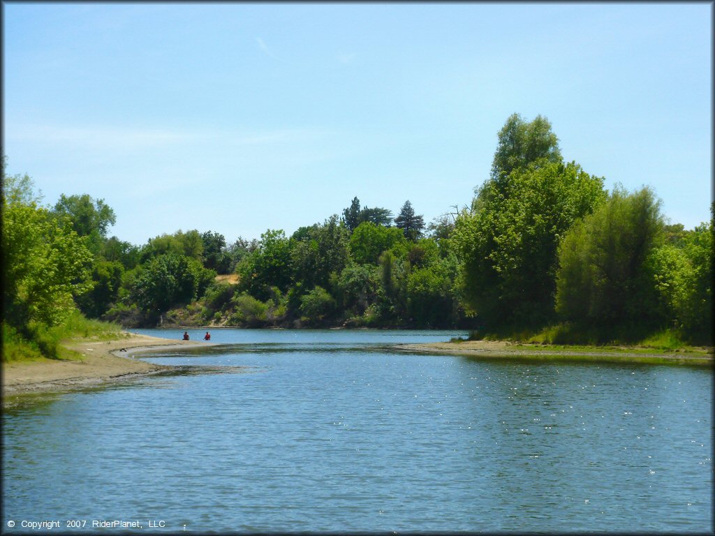 Scenic view at Riverfront MX Park Track