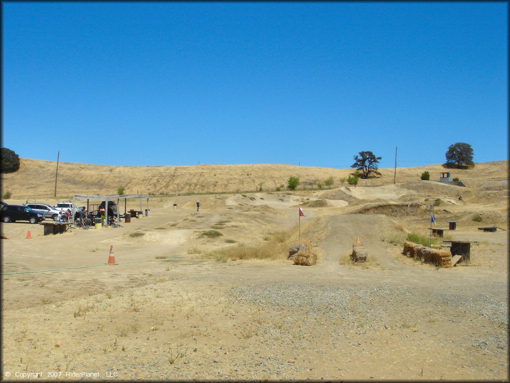 Example of terrain at Diablo MX Ranch Track