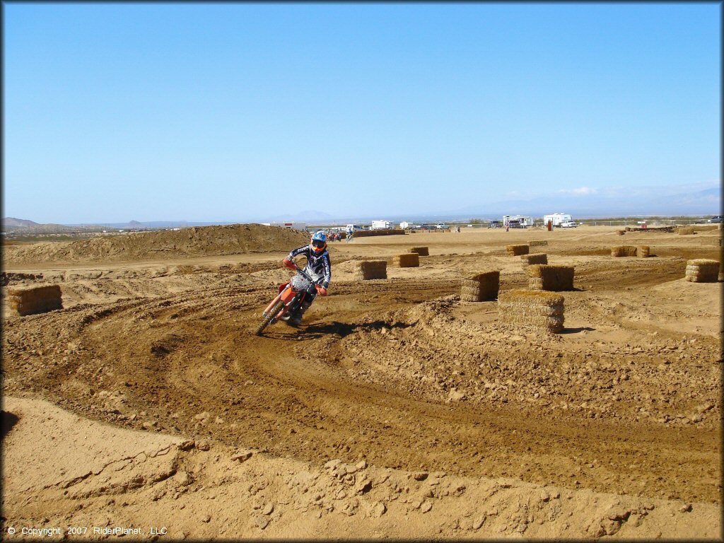 Honda CRF Off-Road Bike at Cal City MX Park OHV Area