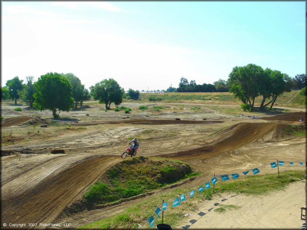 Honda CRF Dirt Bike at E-Street MX Track