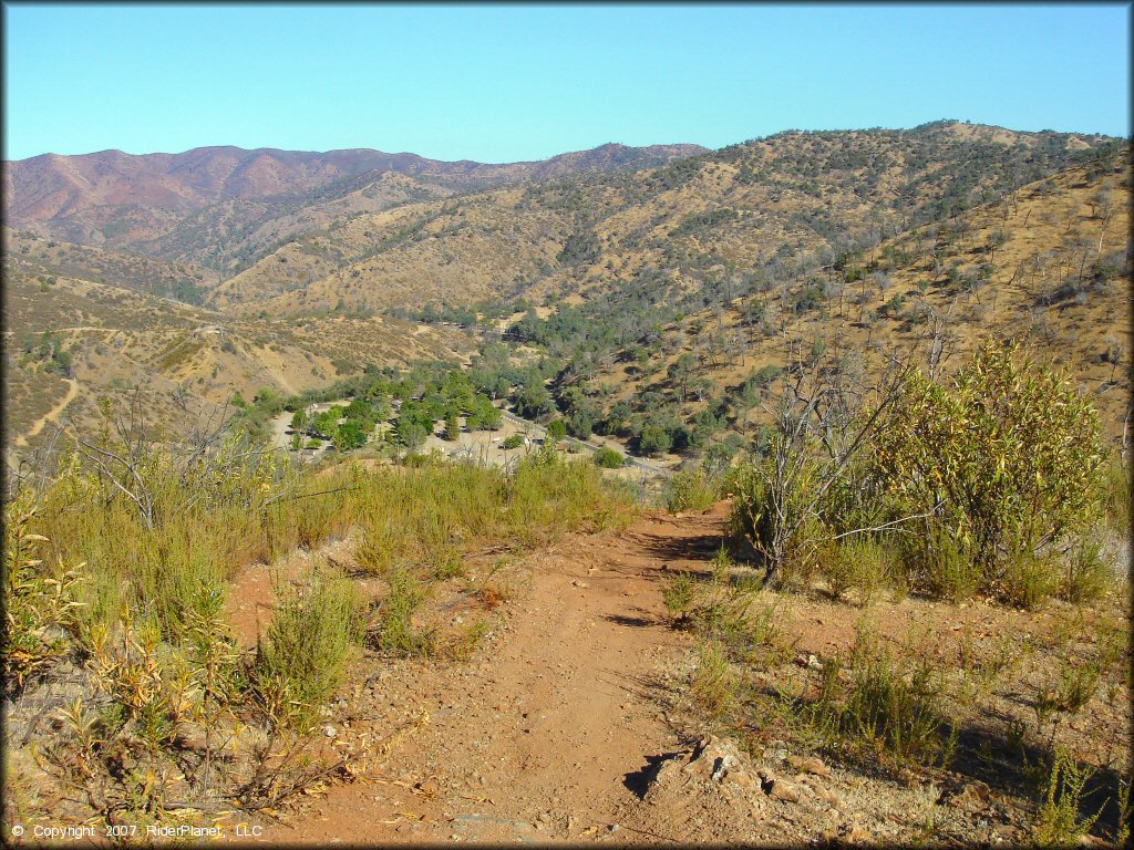 Scenery at Frank Raines OHV Park Trail