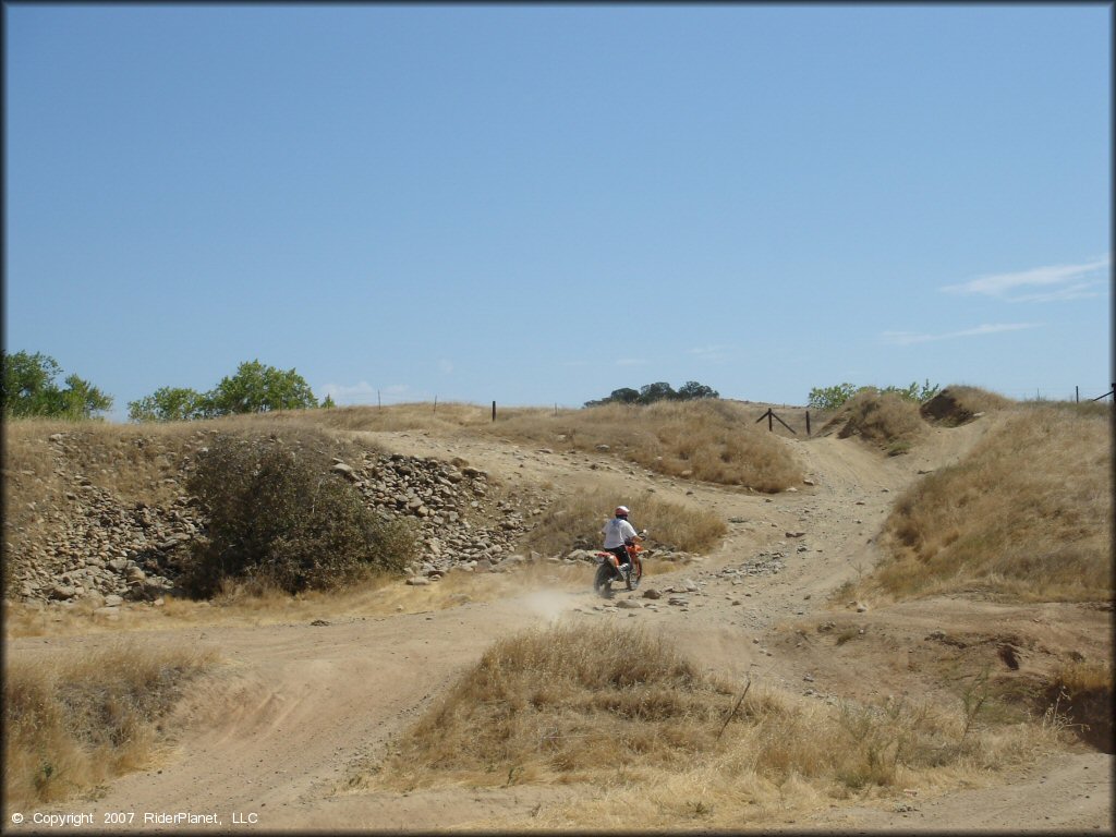 Dirtbike at La Grange OHV Park OHV Area