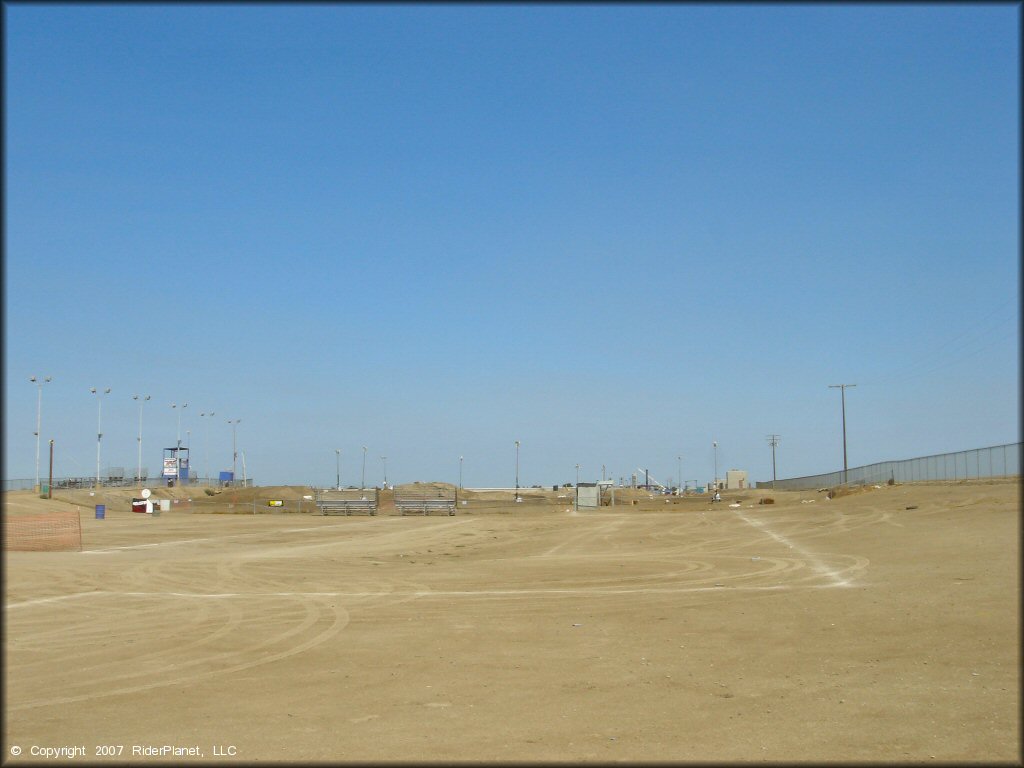 RV Trailer Staging Area and Camping at DT1 MX Park Track