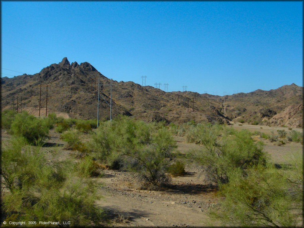 Scenery at Copper Basin Dunes OHV Area