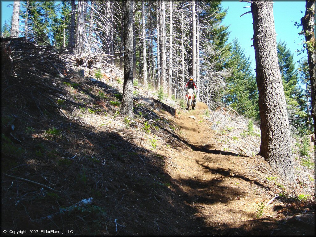 Honda CRF Dirt Bike at High Dome Trail