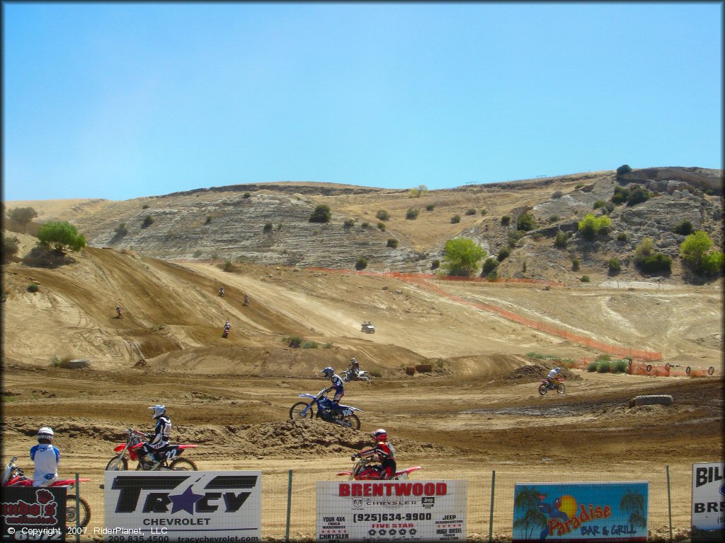 Honda CRF Dirtbike at Diablo MX Ranch Track