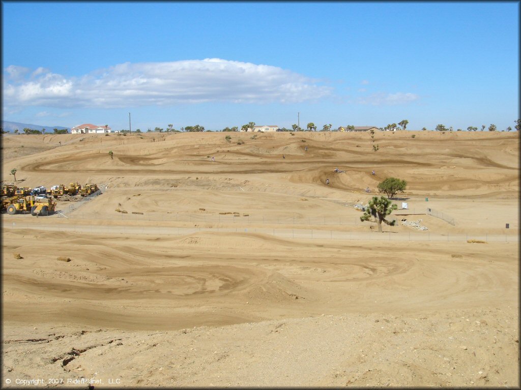 Some terrain at Competitive Edge MX Park Track