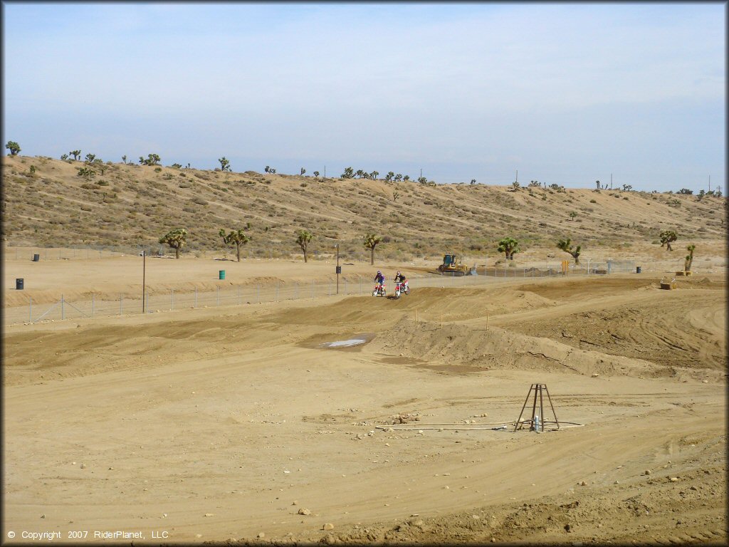 Honda CRF Off-Road Bike getting air at Competitive Edge MX Park Track