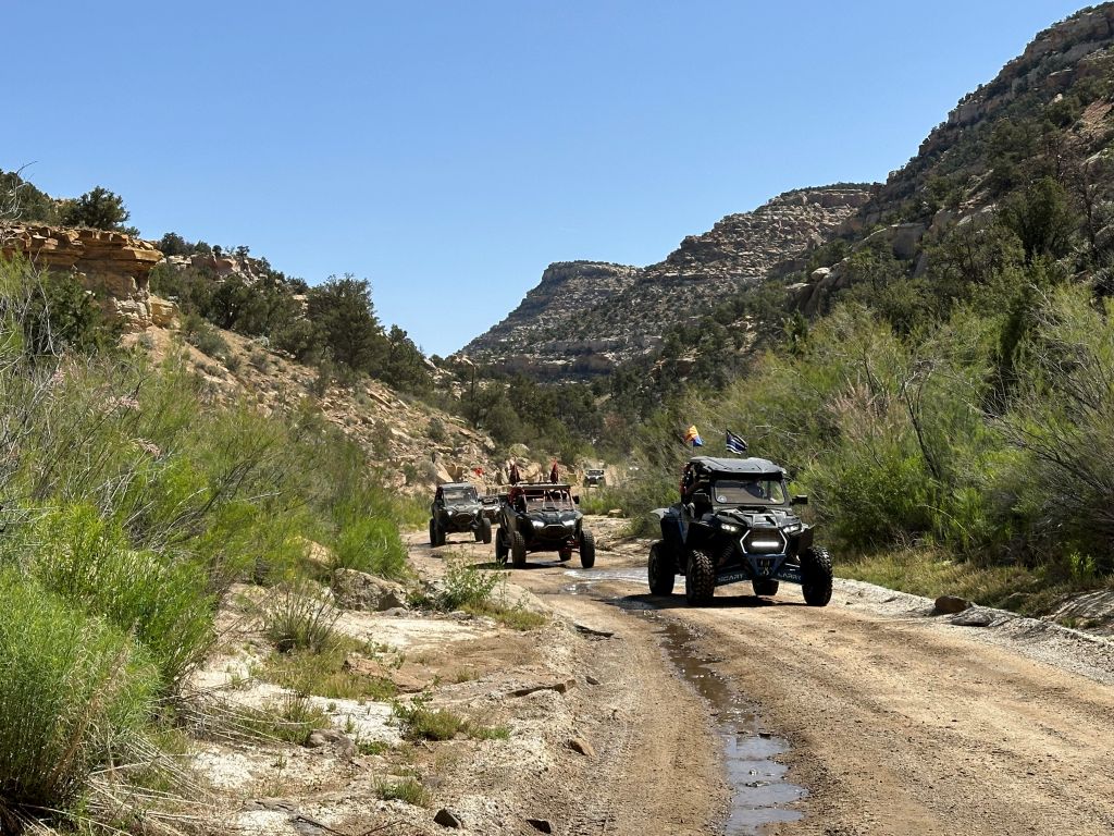 Adventure Unveiled - SXS Guided Overnight Ride from Big Water to Escalante, Utah